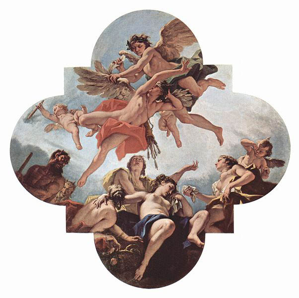 Sebastiano Ricci Die Bestrafung des Amor